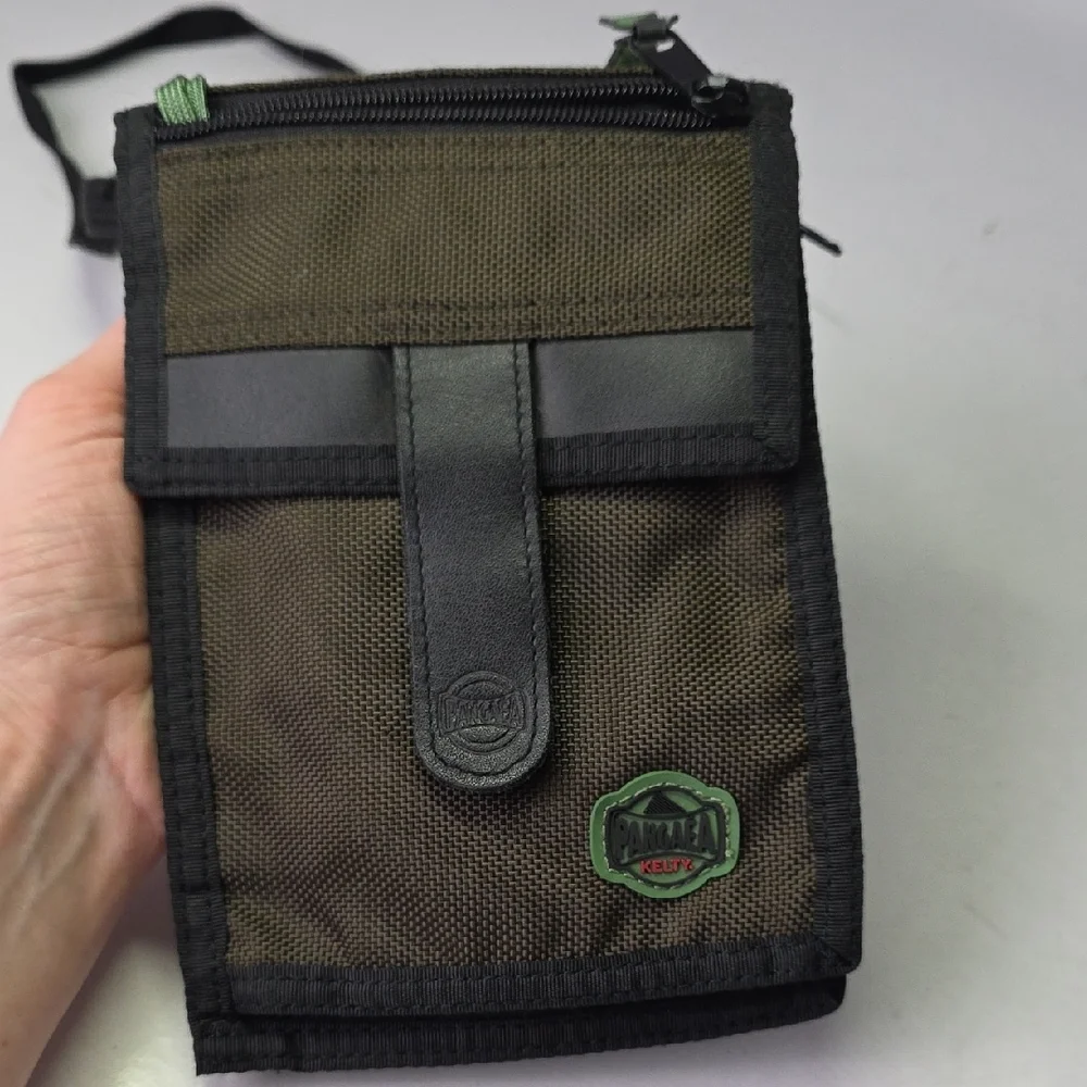Pangaea Kelty Travel Bag Belt Waist‎ Shoulder Crossbody Brown Black Green Wallet